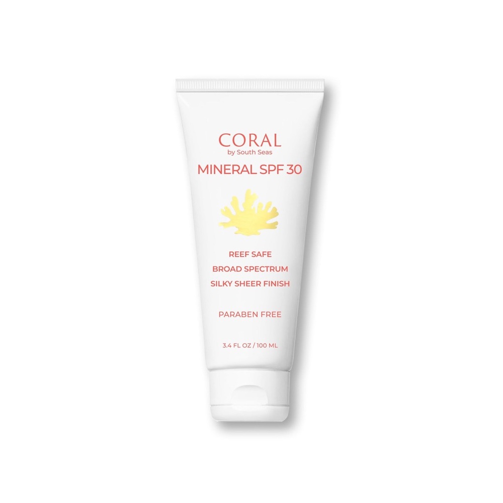 Corral Mineral SPF 30 Sunscreen - White and Yellow